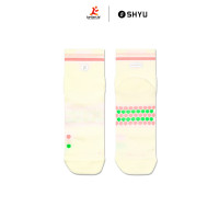 SHYU - Quarter Crew - Cream - Blush - Peach